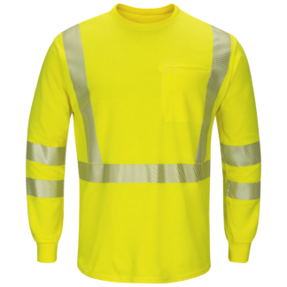 Bulwark FR Hi Vis Lightweight Long Sleeve Shirt