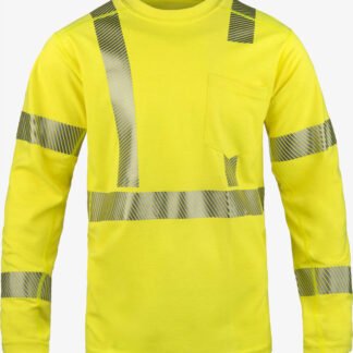 Lakeland High Performance FR Long Sleeve Knit Hi Vis Crew