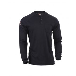 NSA PowerDry Knit Henley T-shirt
