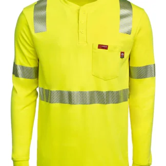 Lapco Hi-Viz FR Henley Class 2