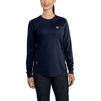 Carhartt FR LONG-SLEEVE CREWNECK T-SHIRT