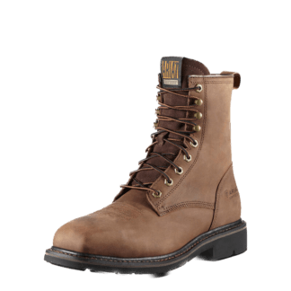 10011917 | Ariat Cascade 8" Wide Square Toe Steel Toe Work Boot