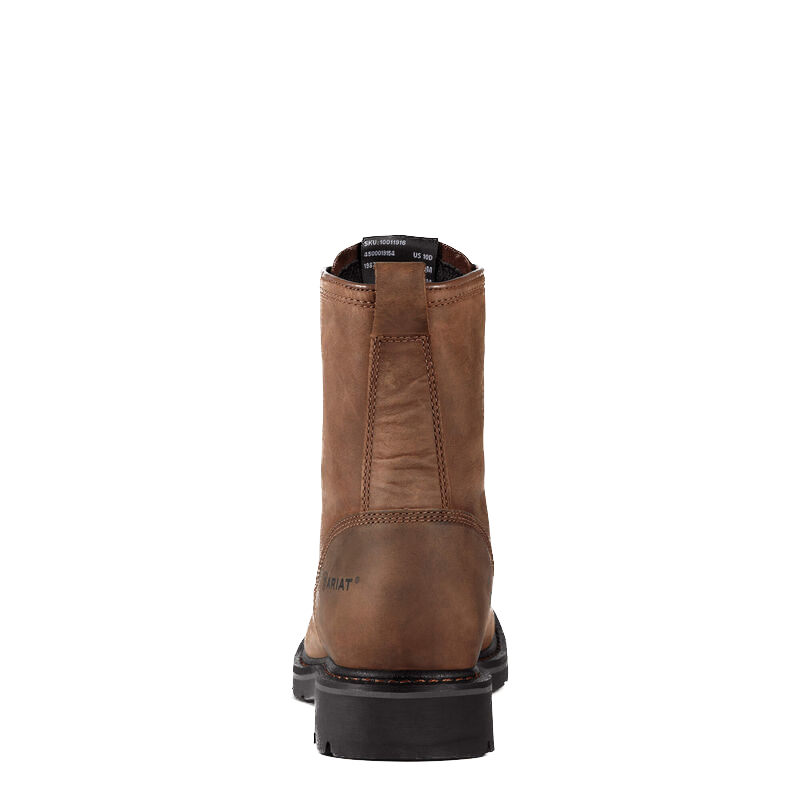 10011917 | Ariat Cascade 8" Wide Square Toe Steel Toe Work Boot - Image 2