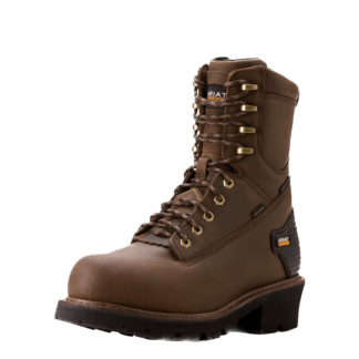 10018567 | Ariat Powerline 8" 400G Waterproof 400g Composite Toe Work Boot