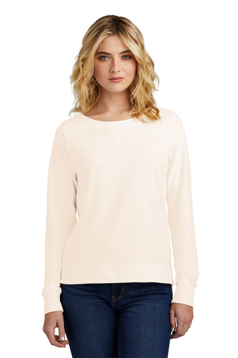 District Women’s Featherweight French Terry Long Sleeve Crewneck - Image 4