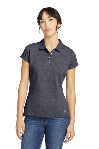 LNEA301 | New Era Women's Slub Twist Polo (MYR) - Image 5