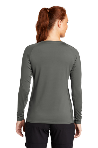 LST470LS | Sport-Tek Women's Long Sleeve Rashguard Tee (MYR) - Image 2