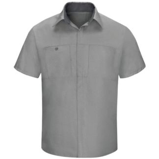 Red Kap Men's Short Sleeve Performance Plus Shop Shirt